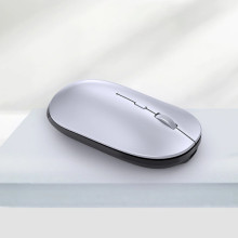 Бездротова миша WIWU WM110 Office Mouse (2.4G+Bluetooth) – Срібний