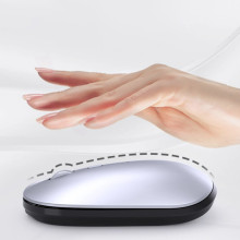 Бездротова миша WIWU WM110 Office Mouse (2.4G+Bluetooth) – Срібний