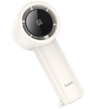 Портативный вентилятор Hoco HX63 Fashion high-speed handheld fan 2000 mAh – Белый