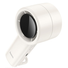 Портативный вентилятор Hoco HX63 Fashion high-speed handheld fan 2000 mAh – Белый