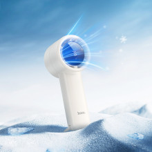 Портативный вентилятор Hoco HX63 Fashion high-speed handheld fan 2000 mAh – Белый