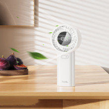 Портативный вентилятор Hoco HX62 Endless handheld fan 6000 mAh – Белый