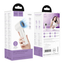 Портативный вентилятор Hoco HX64 Hurricane high speed handheld fan 3600 mAh – Белый