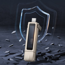 Флеш-накопичувач Usams US-ZB275 2in1 USB 3.2 + Type-C GEN1 Dual Ports Aluminum Alloy 5G – 256GB – Срібний