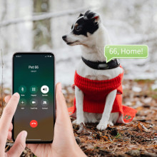 Трекер GPS для тварин V53 Pet Tracker SIM (4GLTE) 900mAh – Чорний