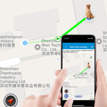 Трекер GPS для тварин V53 Pet Tracker SIM (4GLTE) 900mAh – Білий