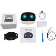 Трекер GPS для животных V43 Pet Tracker SIM (4GLTE+3GWCDMA+2GGSM) 500mAh – Белый