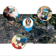 Трекер GPS для животных V43 Pet Tracker SIM (4GLTE+3GWCDMA+2GGSM) 500mAh – Белый