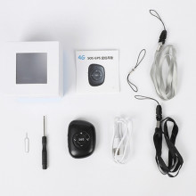 Трекер GPS V50 Tracker Pendant SIM (4G LTE with 2G GSM fallback) 1000mAh – Чорний