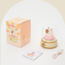 Ночник Capybara and Lotus – Желтый