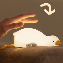Ночник D19 Lying Goose – Белый