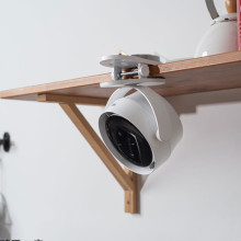 Настольный вентилятор F7 с зажимом 4000mAh – Белый