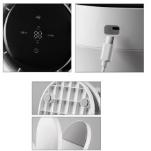 Настольный вентилятор F7 с зажимом 4000mAh – Белый