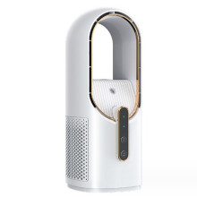 Настільний вентилятор F6 2in1 з зволожувачем повітря 2200mAh – Білий