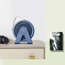 Настольный вентилятор F7-B Snail 2200mAh – Голубой