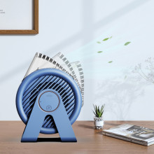Настольный вентилятор F7-B Snail 2200mAh – Голубой