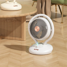 Настольный вентилятор F12 с отрицательной ионизацией 6000mAh – Белый