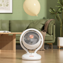 Настольный вентилятор F12 с отрицательной ионизацией 6000mAh – Белый