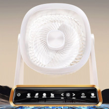 Настольный вентилятор F16 Smart 4000mAh – Белый