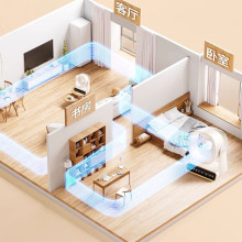 Настольный вентилятор F16 Smart 4000mAh – Белый