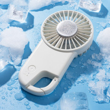 Портативний вентилятор SQT-BF2 з карабіном 1800mAh – Білий