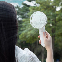Портативний вентилятор K37 з затискачем 2000mAh – Білий