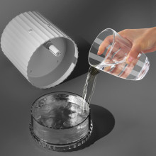 Настольный вентилятор Rapid Cooling 3in1 с водяным охлаждением и подсветкой 1200 mAh – Белый