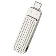 Флеш-драйв USB 3.0 Flash Drive WIWU Wi-FD001 3 in 1 32GB – Серебряный