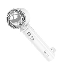 Портативний вентилятор Hoco HX61 Exquisite handheld folding fan 1200 mAh – Білий