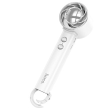 Портативний вентилятор Hoco HX61 Exquisite handheld folding fan 1200 mAh – Білий