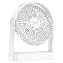 Настольный вентилятор Hoco HX65 ultra-thin desktop fan 2000 mAh – Белый