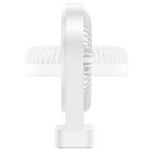 Настольный вентилятор Hoco HX65 ultra-thin desktop fan 2000 mAh – Белый