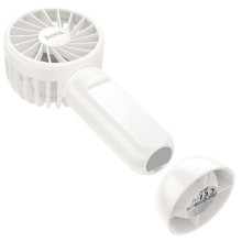 Портативный вентилятор Hoco HX60 Nimble portable handheld fan 1200 mAh – Белый