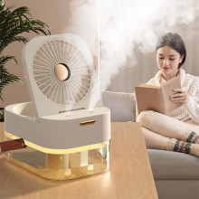 Настольный вентилятор Q7 с водяным охлаждением 3600 mAh – undefined