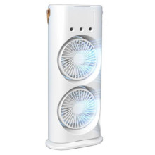 Настільний подвійний вентилятор Spray Fan 2in1 з водяним охолодженням 4000 mAh