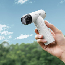 Портативный турбовентилятор с насадками HX132 3300mAh – Белый