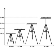 Штатив-підставка для проектора з платформою (42 - 113см) – Чорний