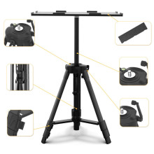 Штатив-підставка для проектора з платформою (42 - 113см) – Чорний