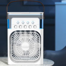 Настільний вентилятор Spray Fan-B 2in1 з регулюванням кута нахилу і водяним охолодженням – Білий