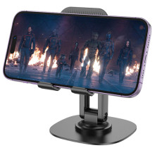 Тримач для телефону Hoco HD6 Winner dual-axis rotating – Чорний