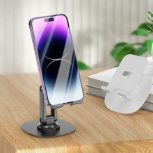 Тримач для телефону Hoco HD6 Winner dual-axis rotating – Чорний