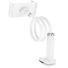 Регульована підставка для телефону/планшета Hoco HD10 Bamboo lazy stand – Білий