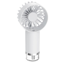 Портативний вентилятор SL610 з водяним охолодженням 500mAh – Білий