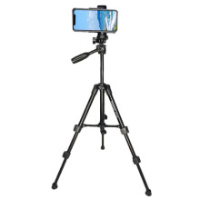 Штатив NeePho NP-3180 для съемки 50-136см с держателем – Черный