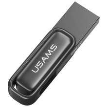 Флеш-накопичувач Usams US-ZB333 USB 3.0 Zinc Alloy Rotating – 128GB – Чорний