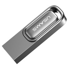 Флеш-накопичувач Usams US-ZB338 USB 3.0 Zinc Alloy – 128GB – Чорний
