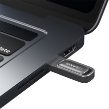 Флеш-накопичувач Usams US-ZB338 USB 3.0 Zinc Alloy – 128GB – Чорний