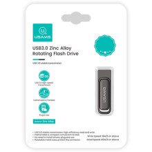 Флеш-накопичувач Usams US-ZB330 USB 3.0 Zinc Alloy Rotating – 16GB – Чорний