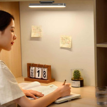 Настільна лампа Baseus Magnetic Stepless Dimming Charging Desk Lamp (DGXC-C0) – Сірий