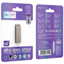 Флеш-накопичувач Hoco UD13 USB3.2 - 128GB – Сірий